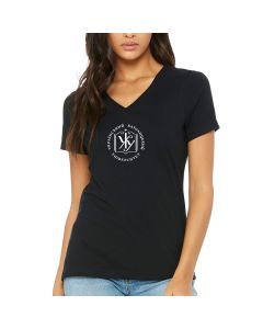 Bella + Canvas - Women's Relaxed Short Sleeve Jersey V-Neck Tee