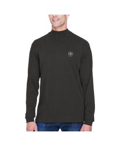 UltraClub - Adult InterlockLong-Sleeve Turtleneck