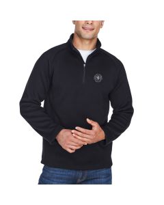 Devon & Jones - Adult Bristol Sweater Fleece Quarter-Zip